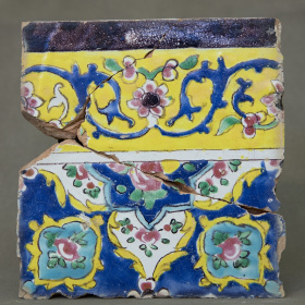 Tiles collection of Negarestan Garden Museum