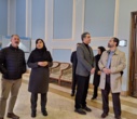 بازدید هیأتی از مقامات و شخصیت‌های سیاسی از باغ موزه نگارستان