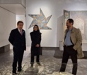 بازدید هیأتی از مقامات و شخصیت‌های سیاسی از باغ موزه نگارستان